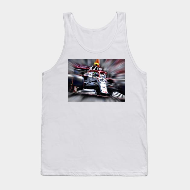 Antonio Giovinazzi #99 Tank Top by DeVerviers